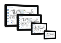 G-Mation V44 - G-Mation V44 Panel PC multitouch montaggio tubo/braccio