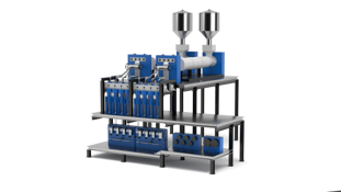 Filatura di fibre sintetiche